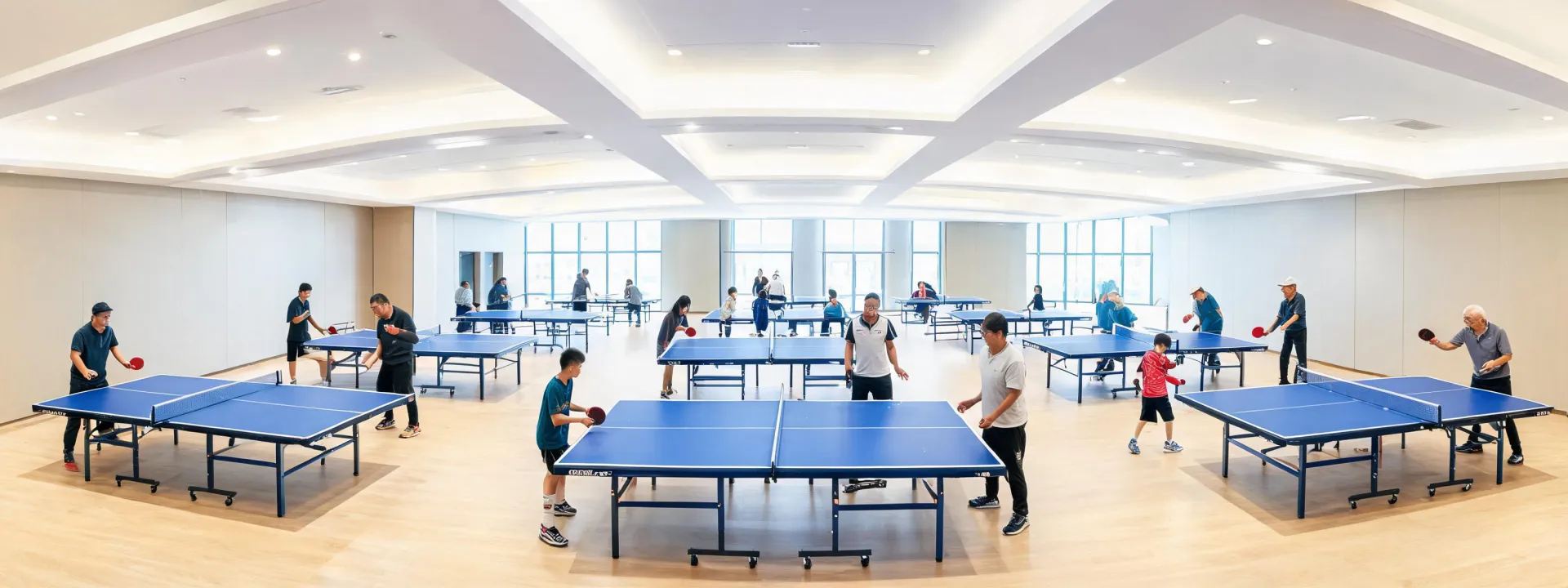 Multi-table training facility