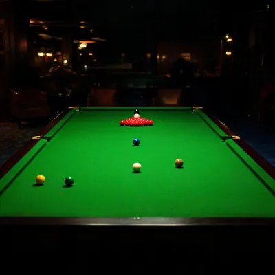 snooker table